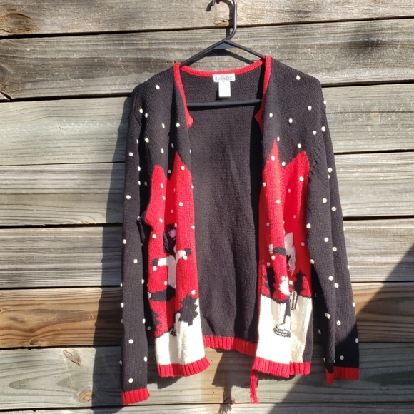 Vintage Gallagher Christmas Fun Sweater Medium - Picture 6 of 8